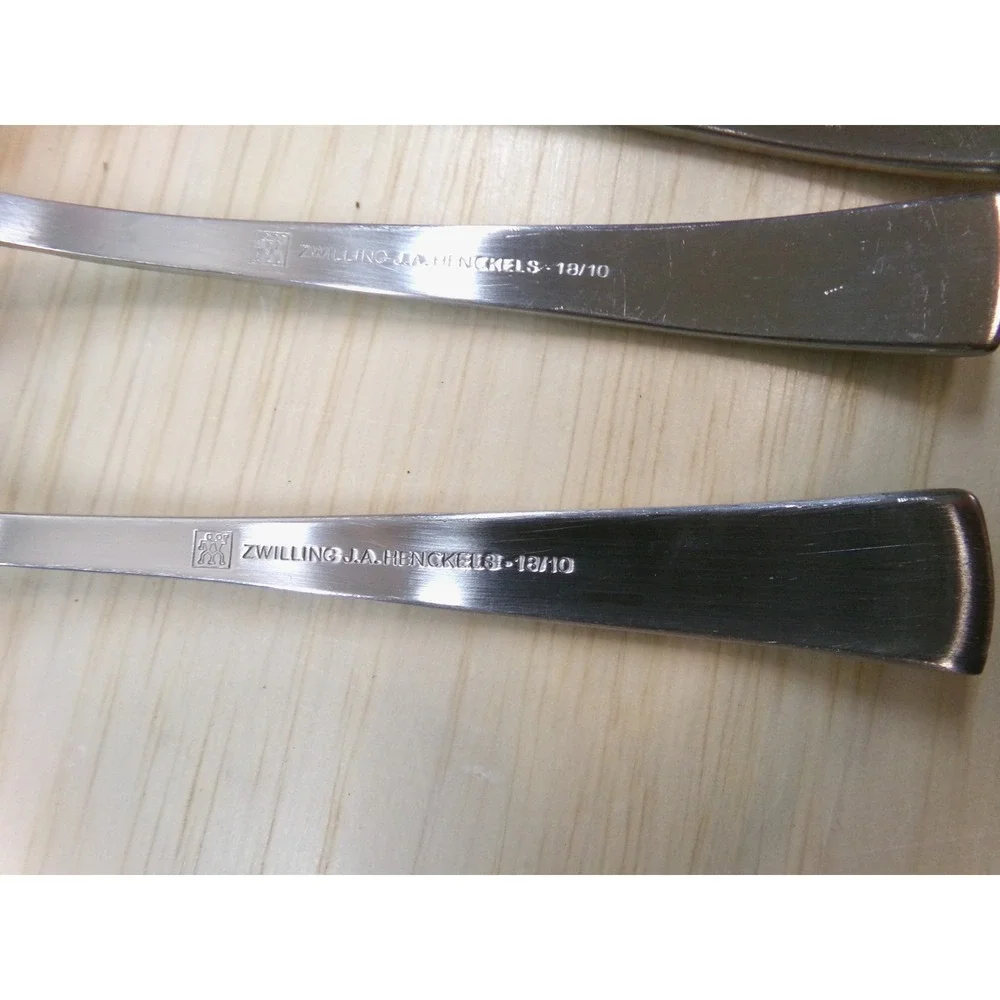 Zwilling J A Henckels Bellasera 18/10 Stainless Tablespoons Satin Lot of 4